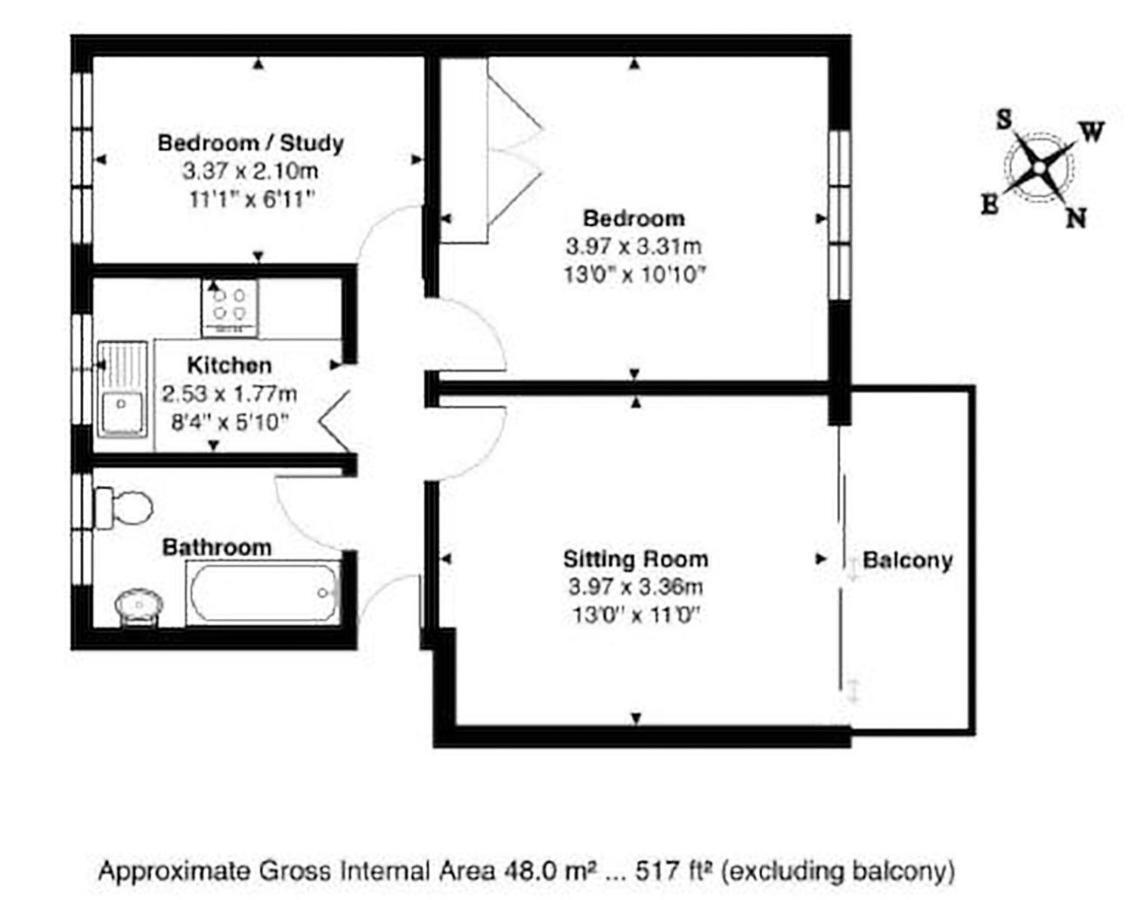 Appartement Apple Perch 2br Flat - Free Parking *